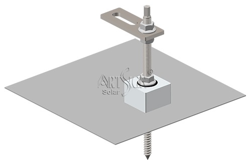 SUS304 solar roof hook plate SUS304 solar roof hook plate