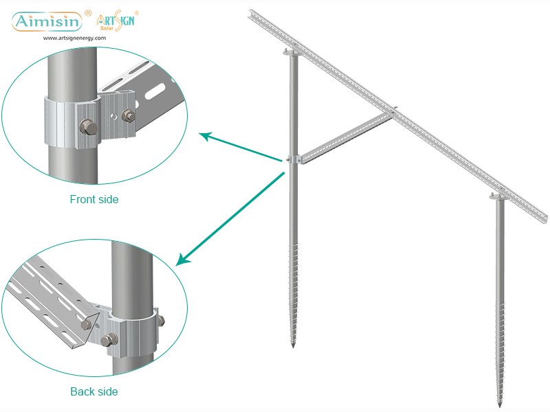 solar ground support system