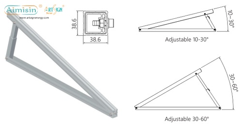 ART SIGN Adjustable triangle kit