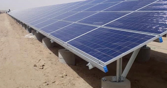 12MW aluminum solar grond mount